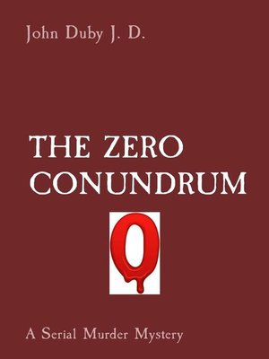 cover image of THE ZERO  CONUNDRUM